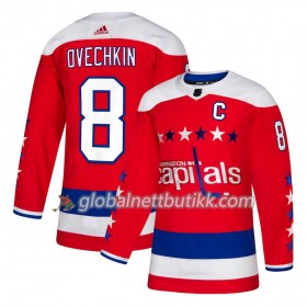 Washington Capitals Hockeydrakt Alexander Ovechkin 8 Alternate 2018-2019 Adidas Authentic - Herre